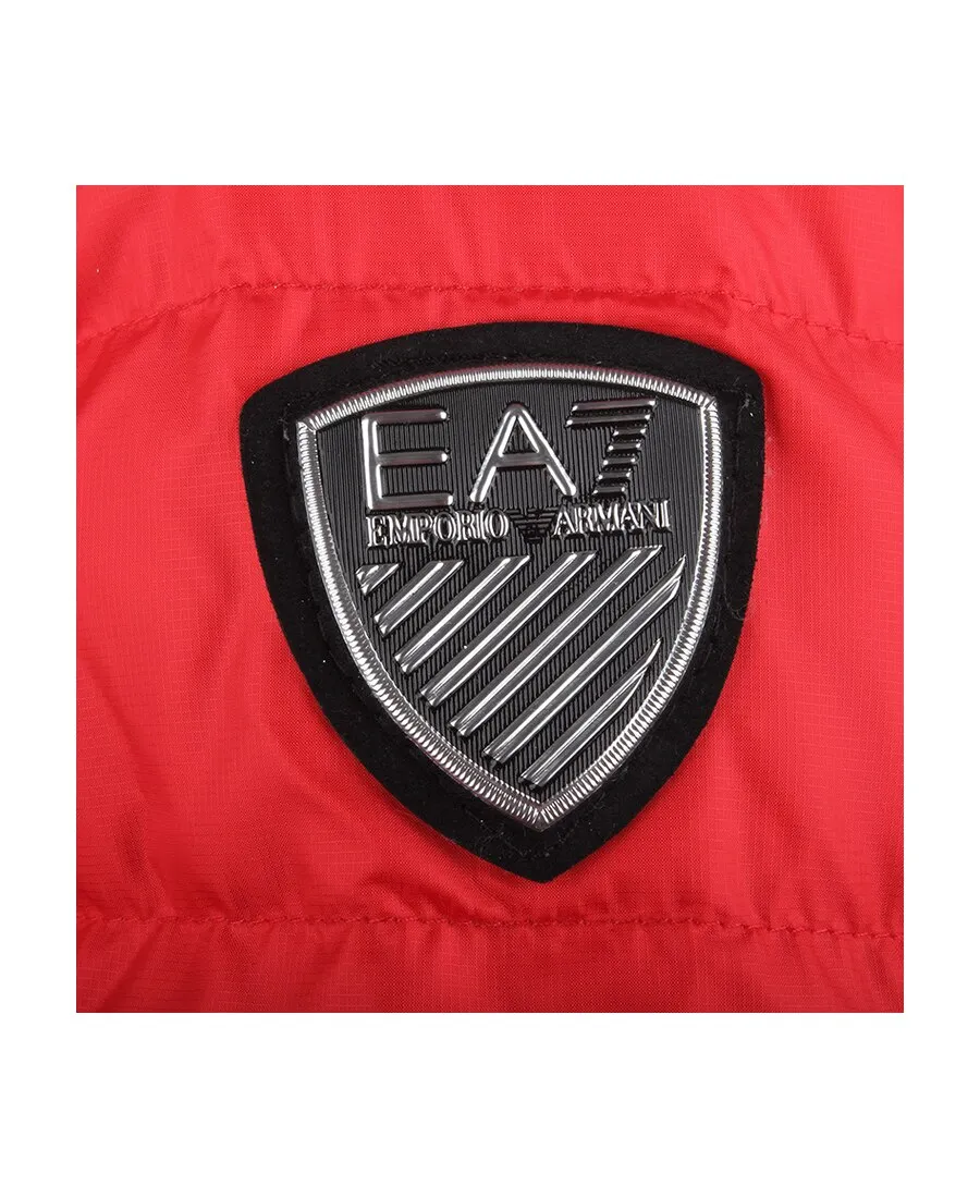 Logo Quilted Down Jacket