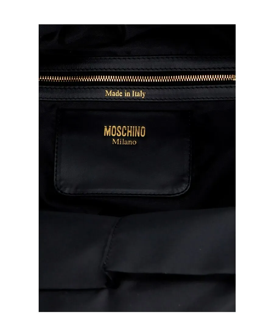Moschino Quilted Small Backpack
