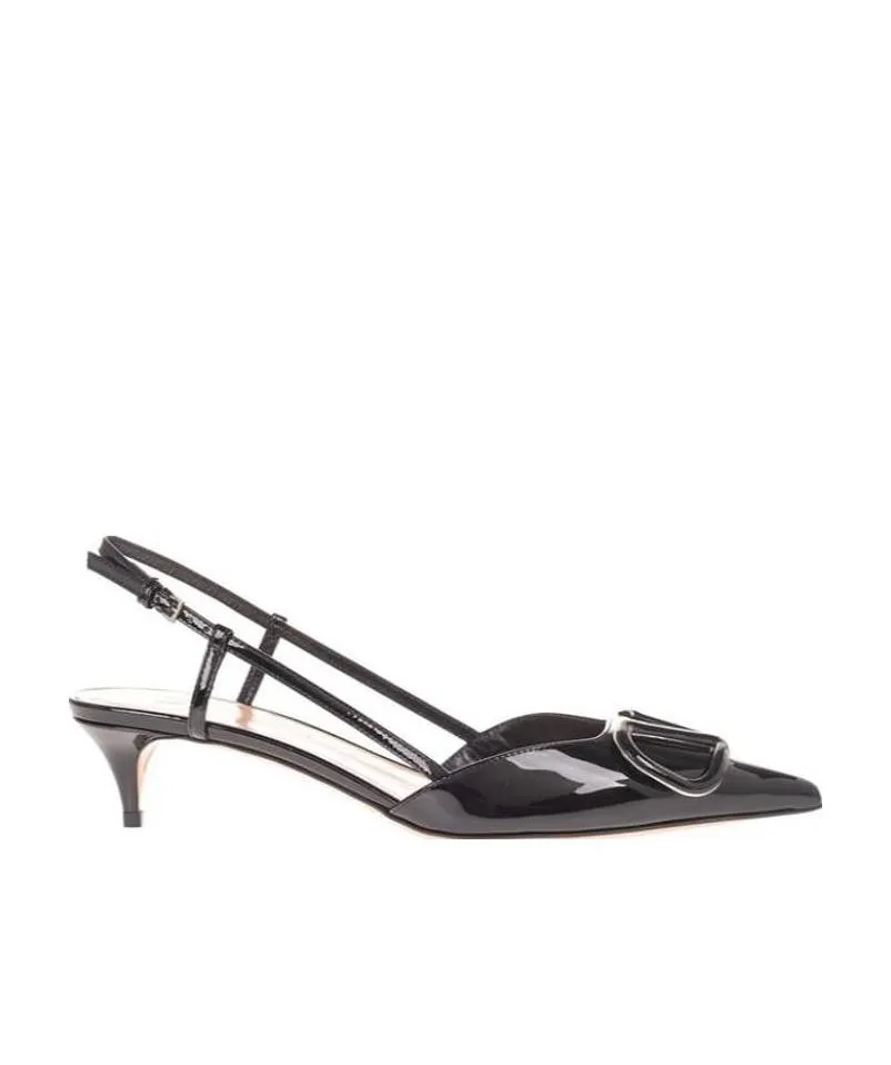 Valentino Vlogo Signature Pointed Toe Pumps