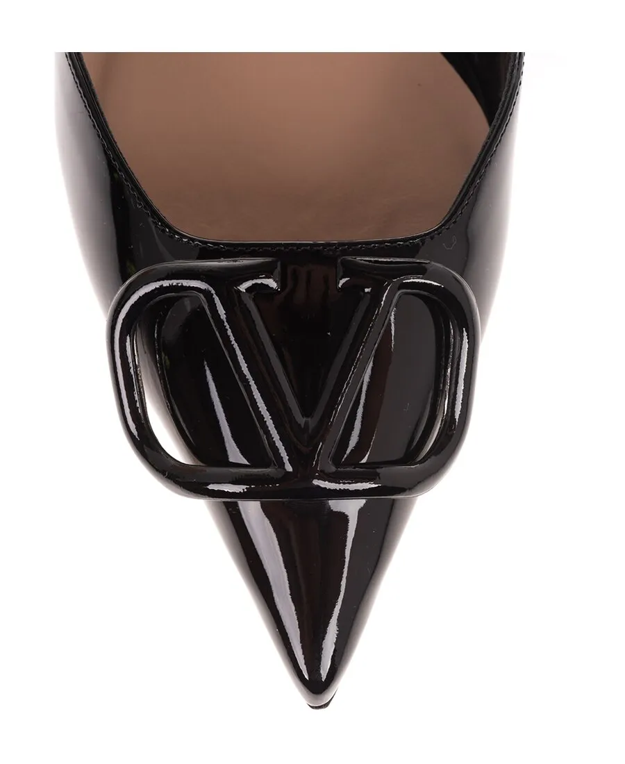 Valentino Vlogo Signature Pointed Toe Pumps