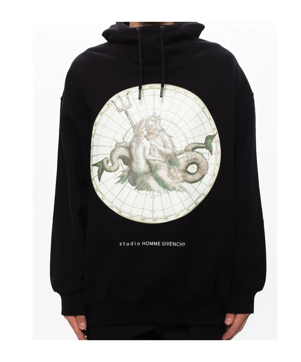 Graphic Print Hoodie