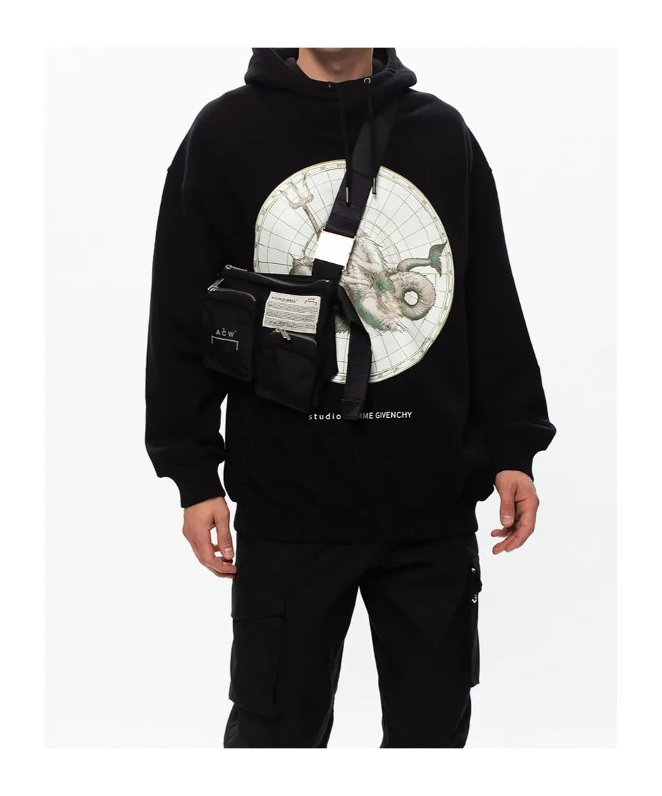 Graphic Print Hoodie