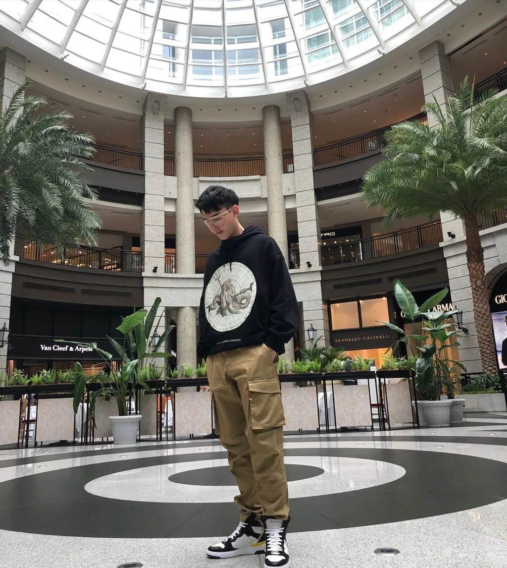 Graphic Print Hoodie