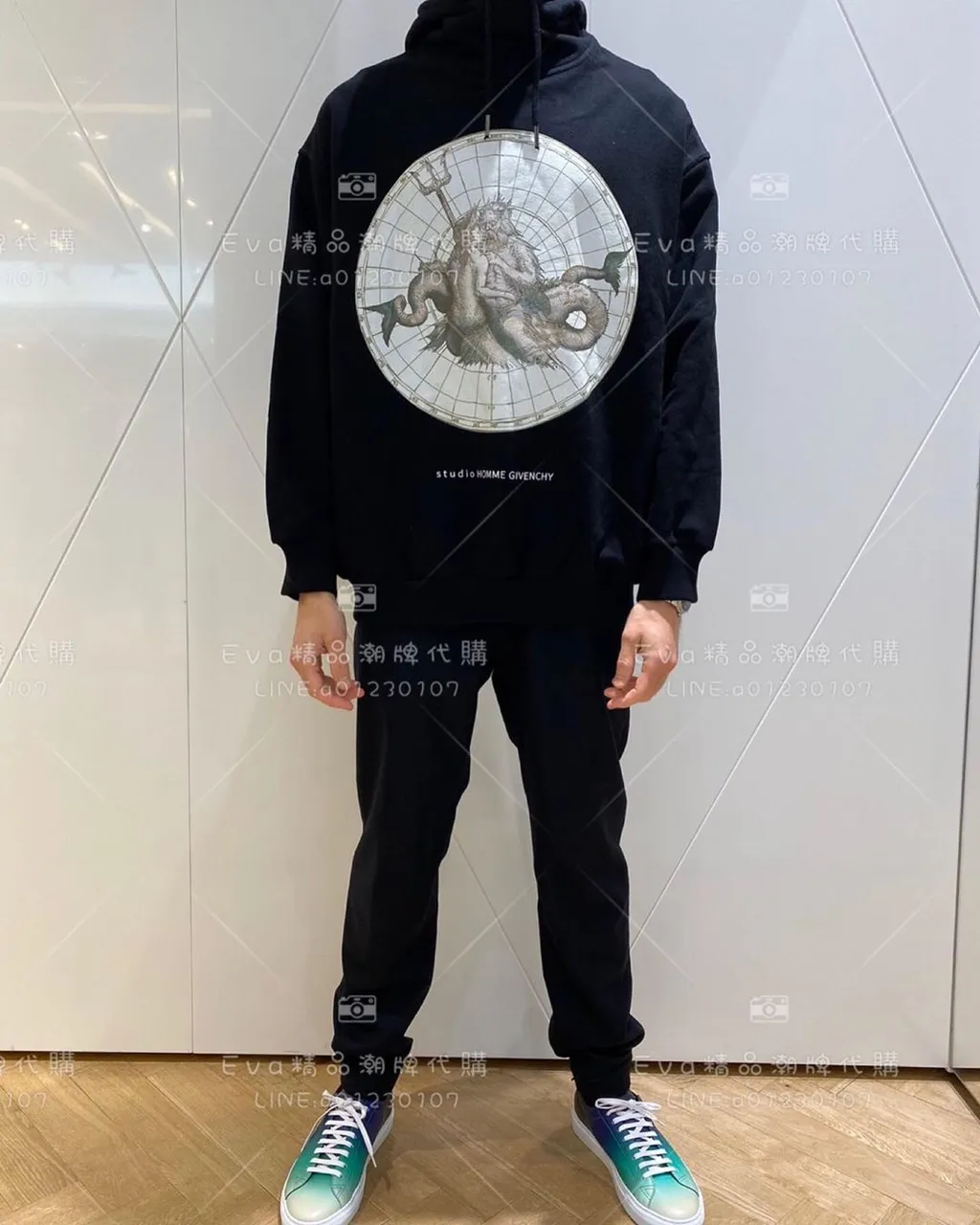 Graphic Print Hoodie
