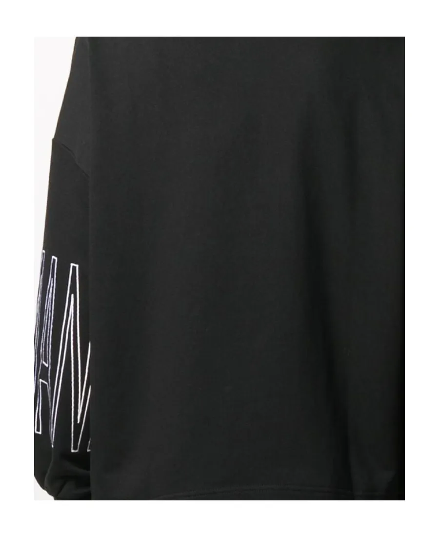 Logo Embroidered Round Neck Sweater