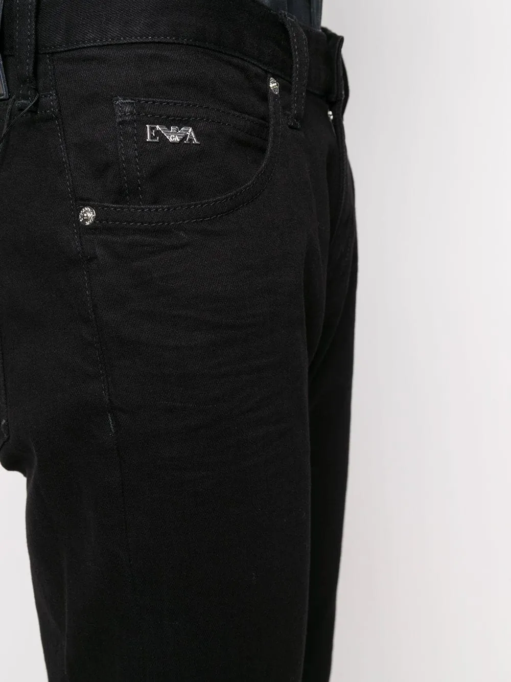 Mid-Rise Slim-Fit Jeans