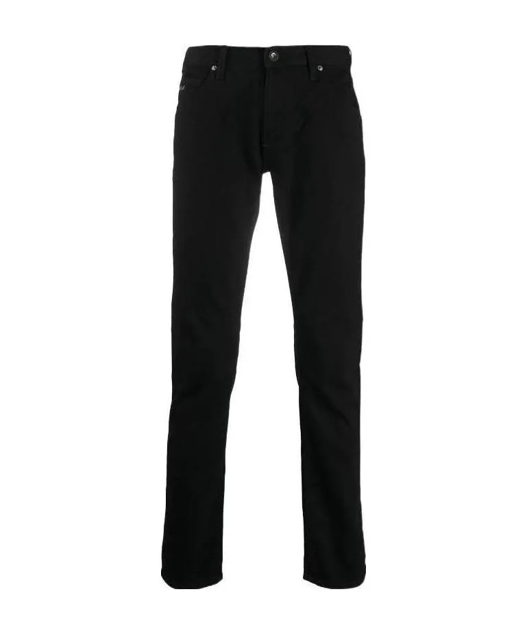 Mid-Rise Slim-Fit Jeans