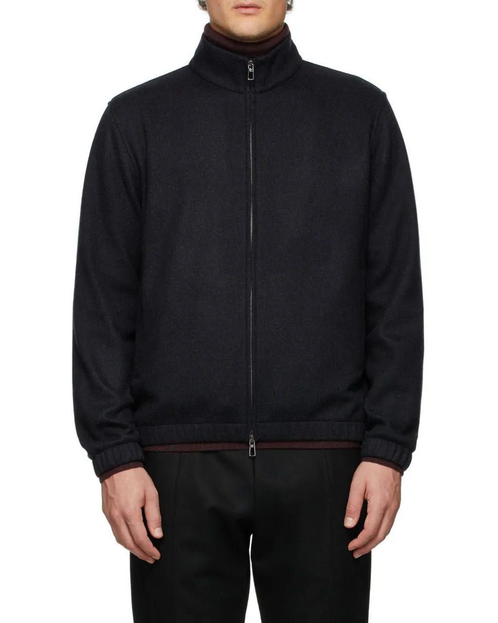 Standing Collar Casual Jacket