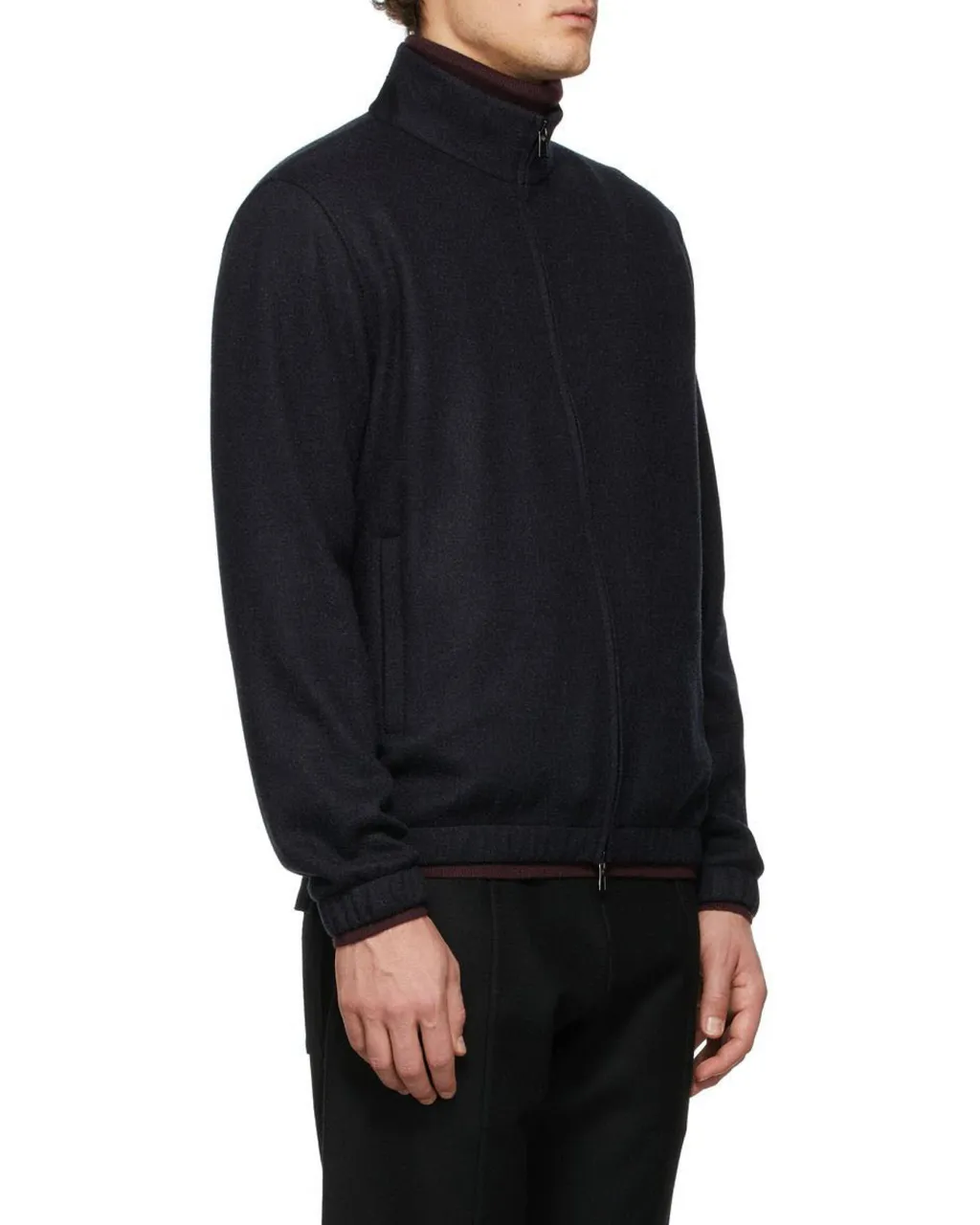 Standing Collar Casual Jacket