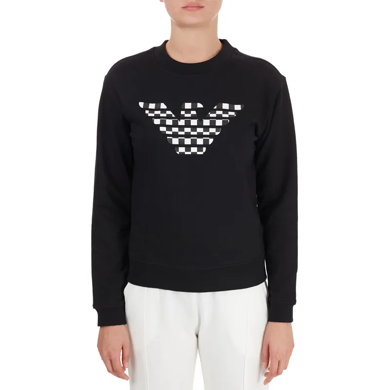 Checkerboard Logo Sweatshirt
