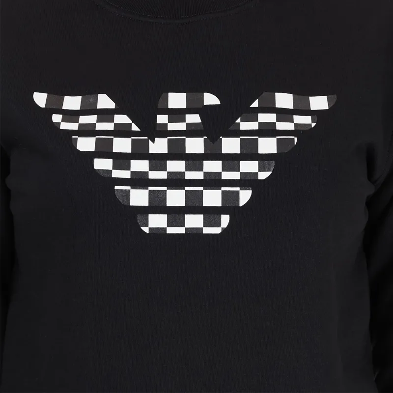 Checkerboard Logo Sweatshirt