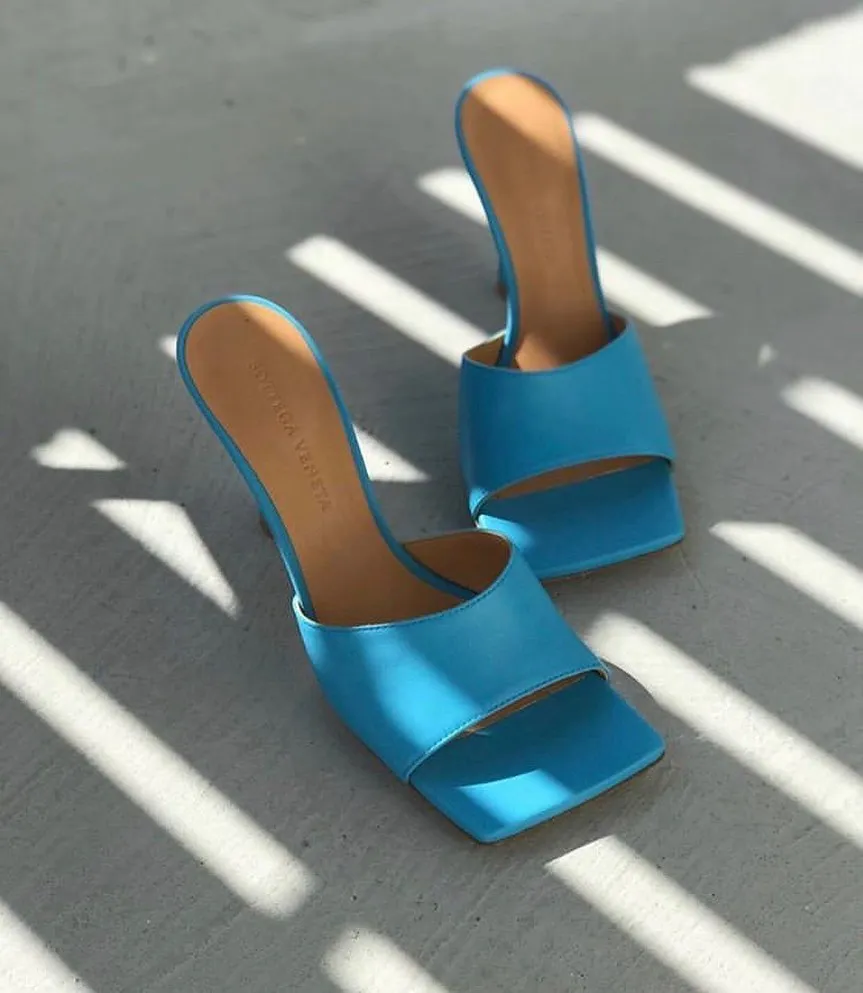 Open Square Toe Sandals