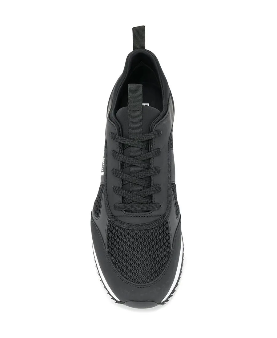 Ea7 Emporio Armani Side-Stripe Lace-Up Sneakers