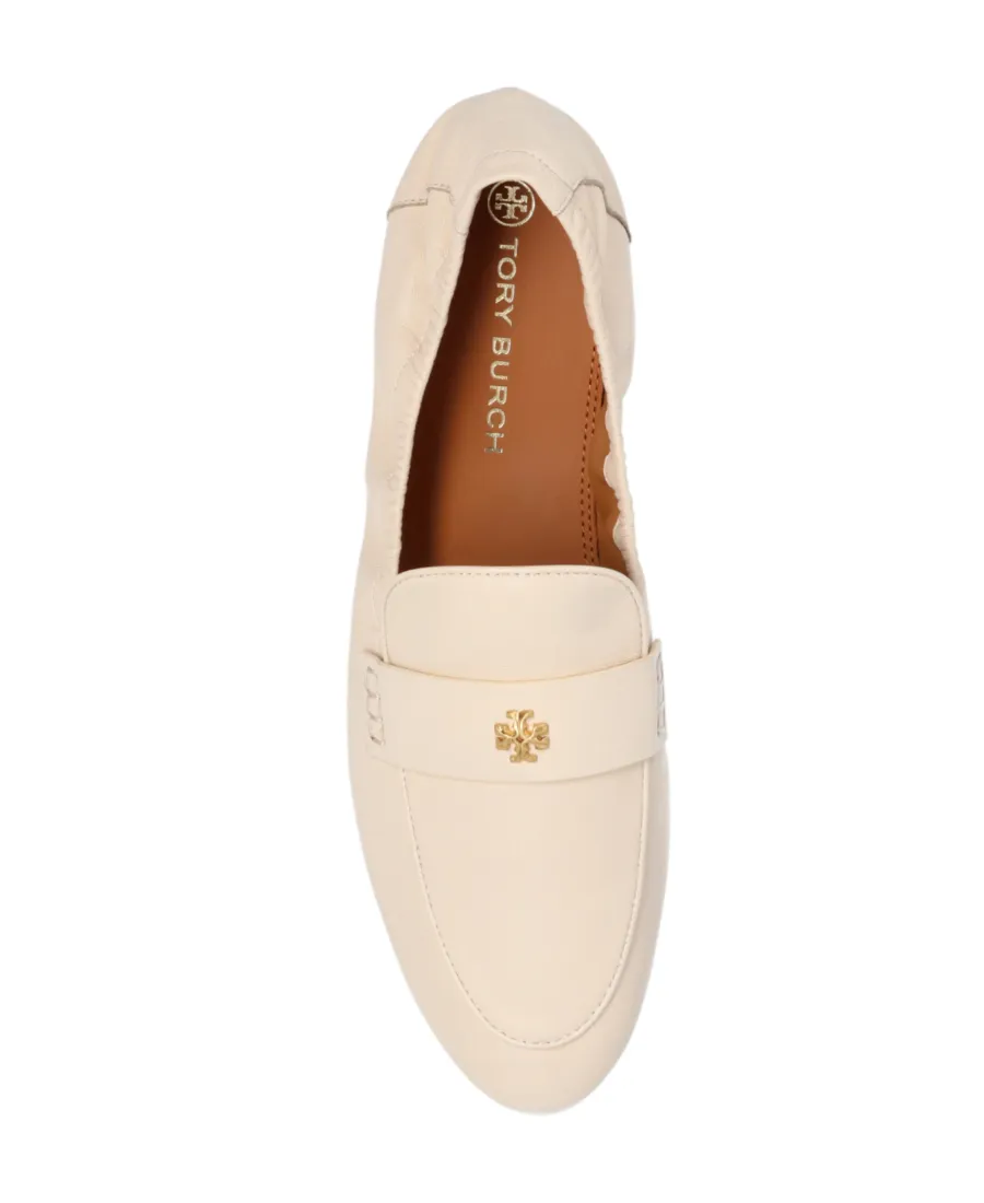 Tory Burch Logo-Plaque Slip-On Ballet Loafers