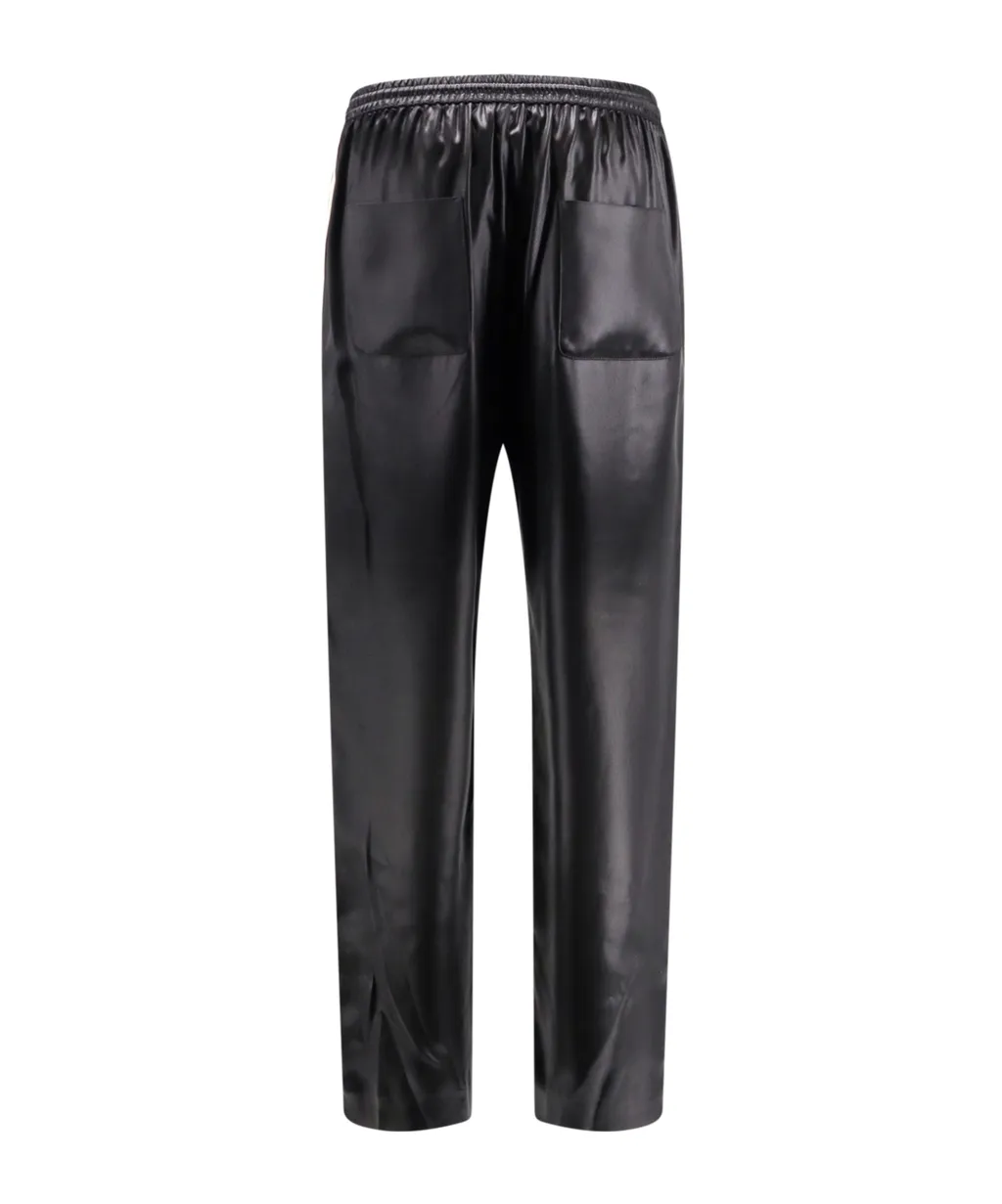 Triomphe Jogging Pants In Flowing Satin