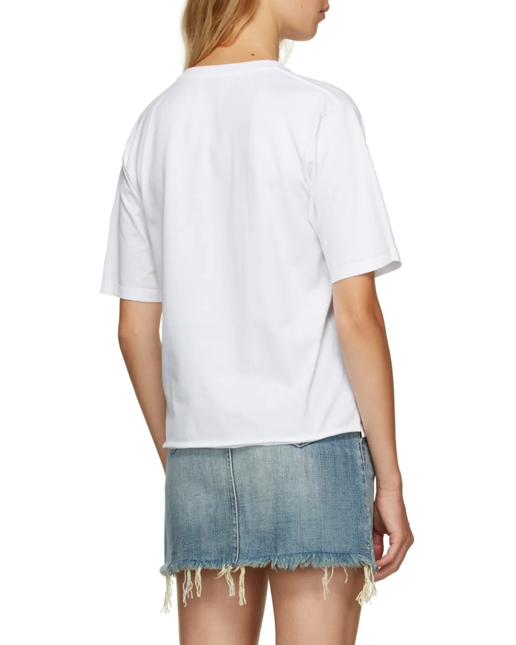 Saint Laurent Logo Print T-Shirt