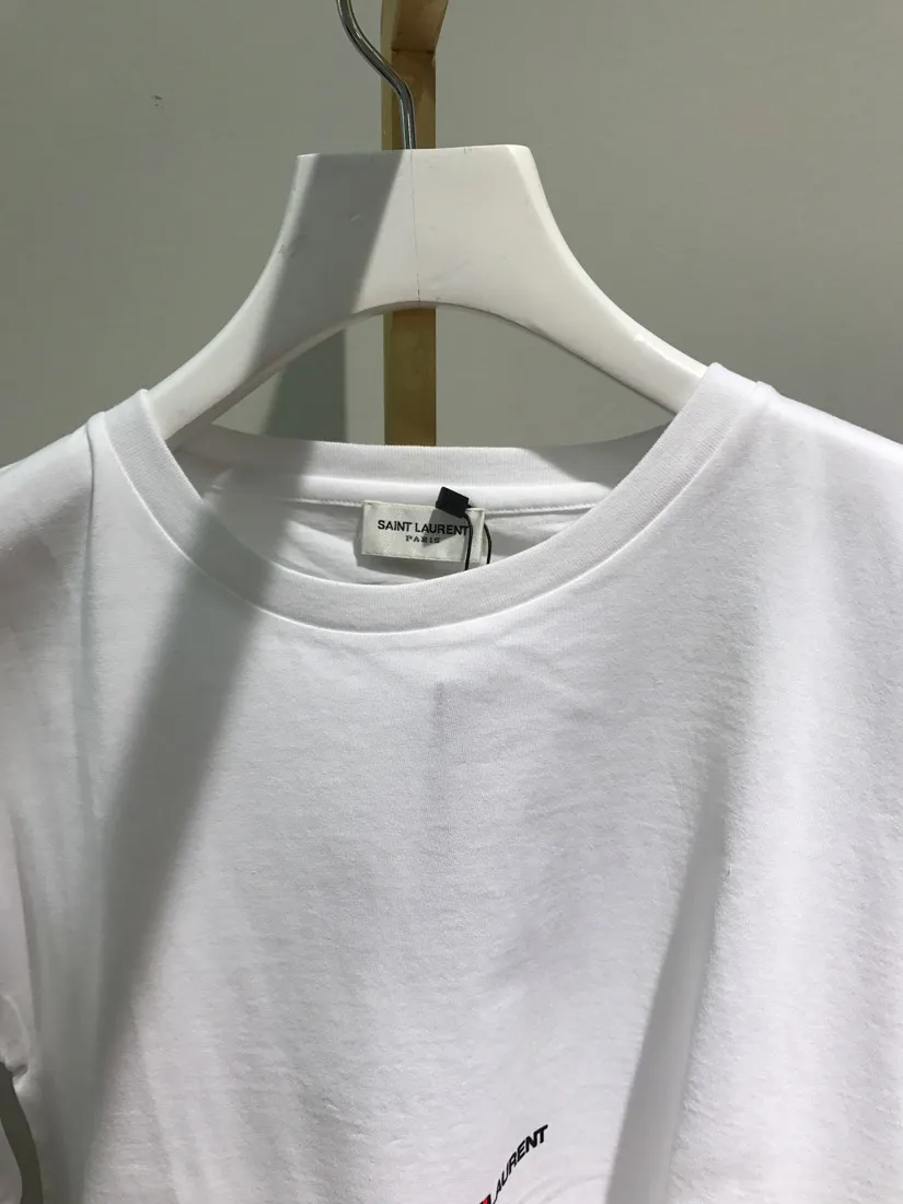Saint Laurent Logo Print T-Shirt