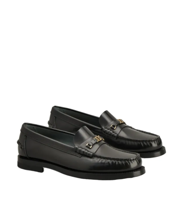 Tod's Logo Plaque Slip-On Loafers