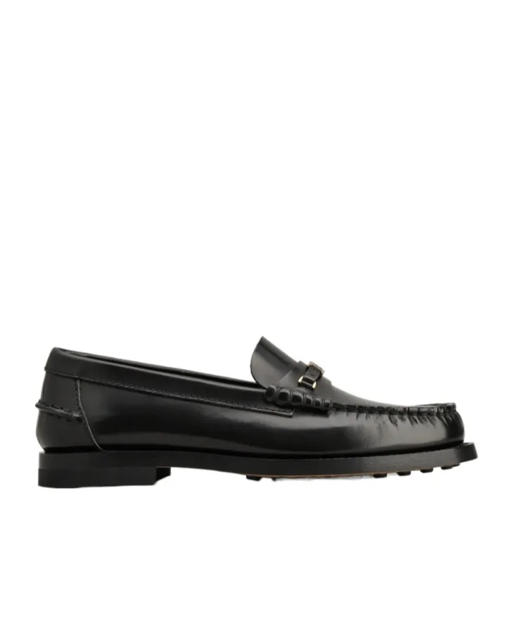 Tod's Logo Plaque Slip-On Loafers