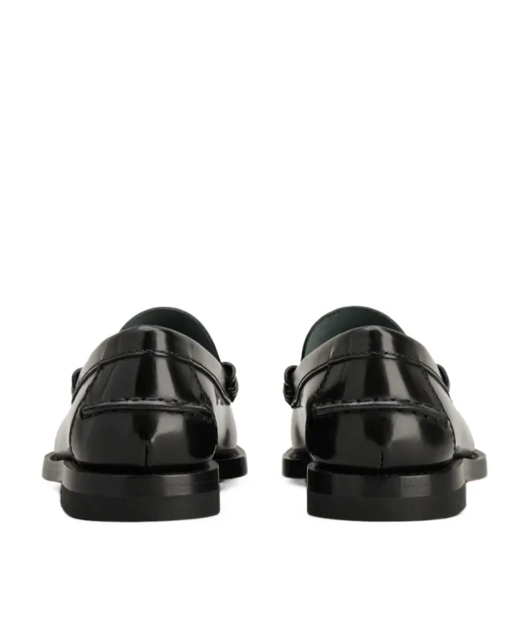 Tod's Logo Plaque Slip-On Loafers