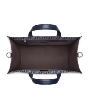 Fendi Ff Jacquard Top Handle Bag