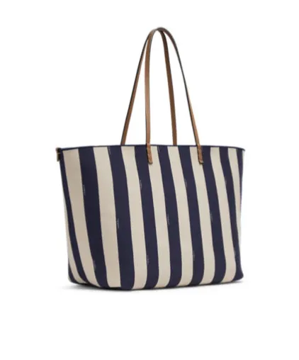 Fendi Large Roll Striped Reversible Tote Bag
