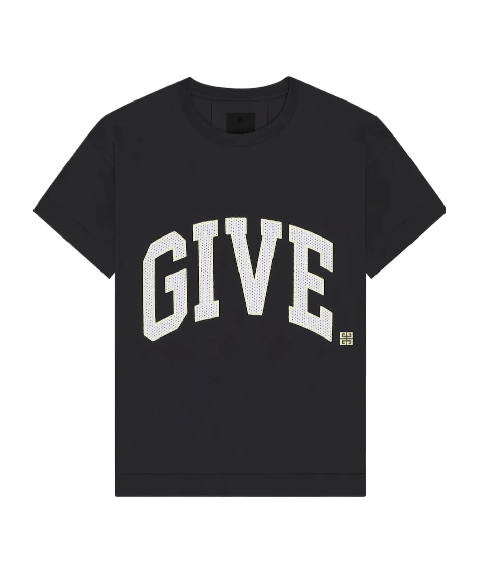 Givenchy 4G Embroidered Crewneck T-Shirt