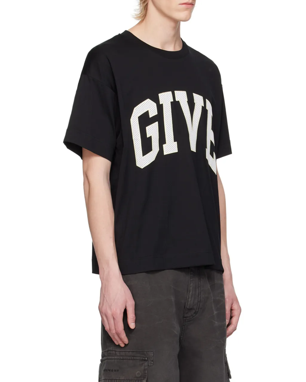 Givenchy 4G Embroidered Crewneck T-Shirt