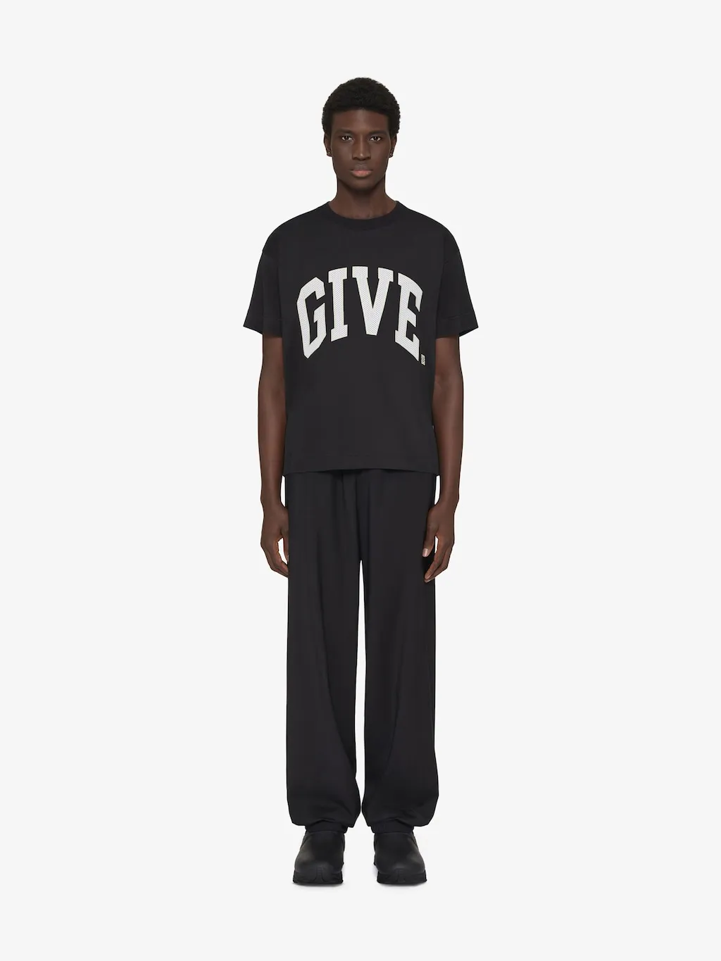 Givenchy 4G Embroidered Crewneck T-Shirt