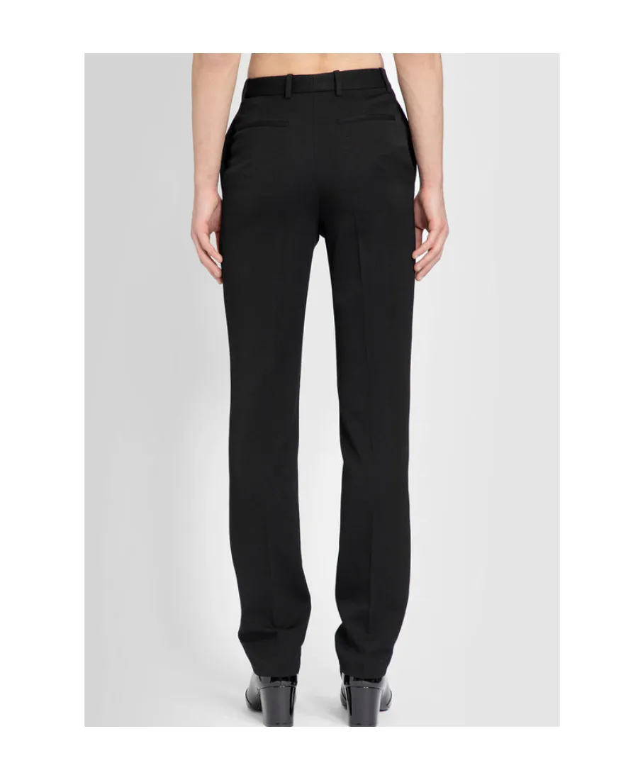 Saint Laurent Straight-Leg Knitted Trousers