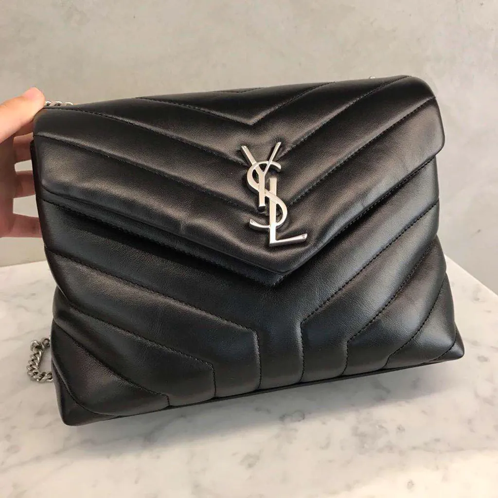 Saint Laurent Loulou Quilted Small Shoulder Bag