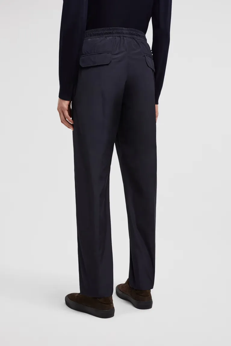 Moncler Logo Patch Drawstring Trousers