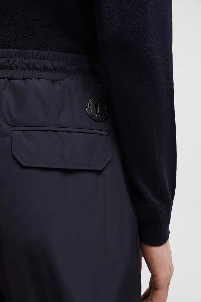 Moncler Logo Patch Drawstring Trousers