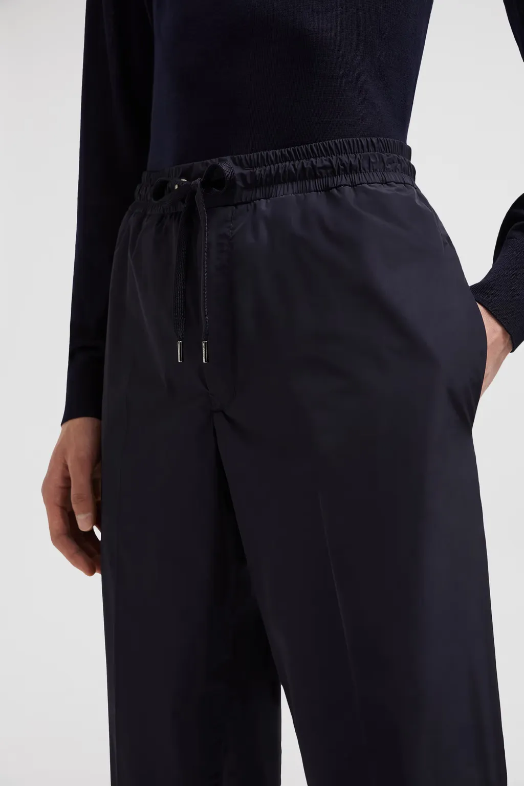 Moncler Logo Patch Drawstring Trousers