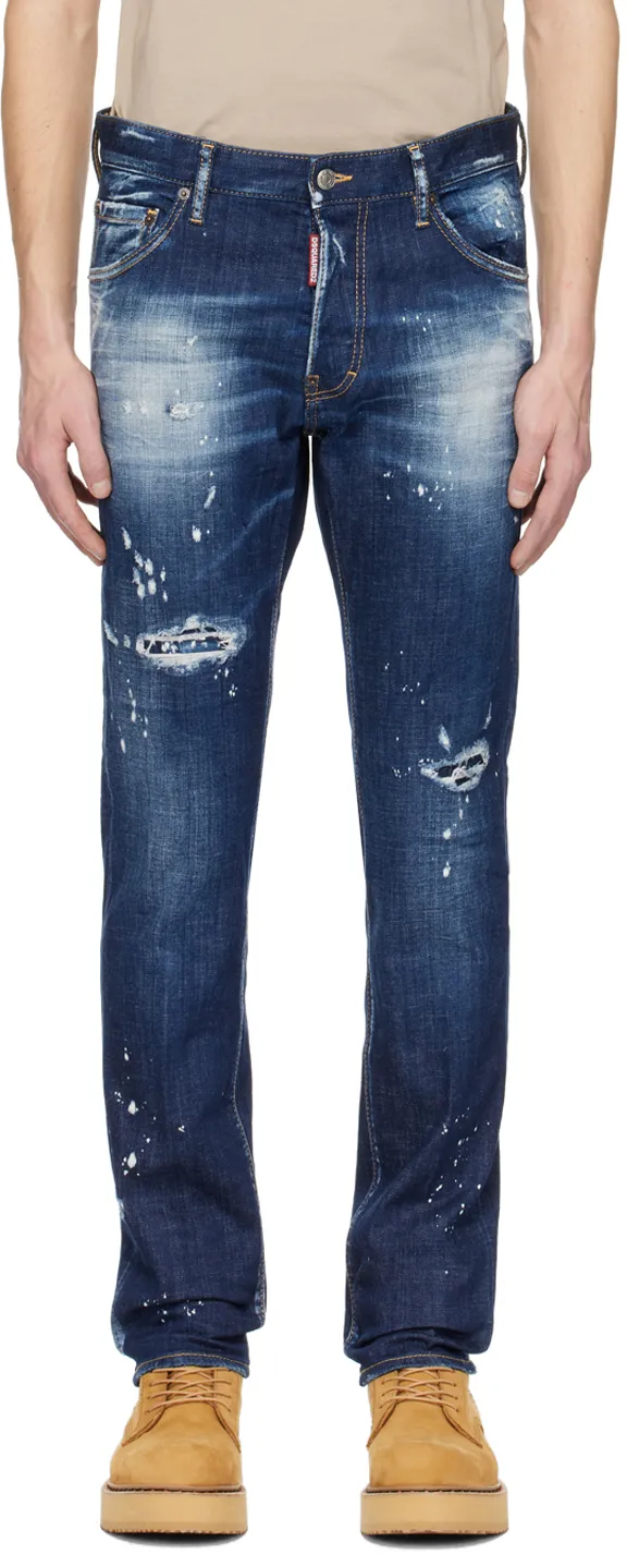 Dsquared2 Distressed Skinny Jeans