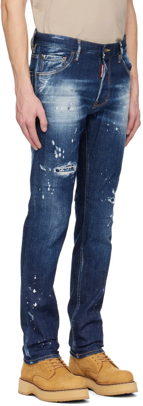 Dsquared2 Distressed Skinny Jeans