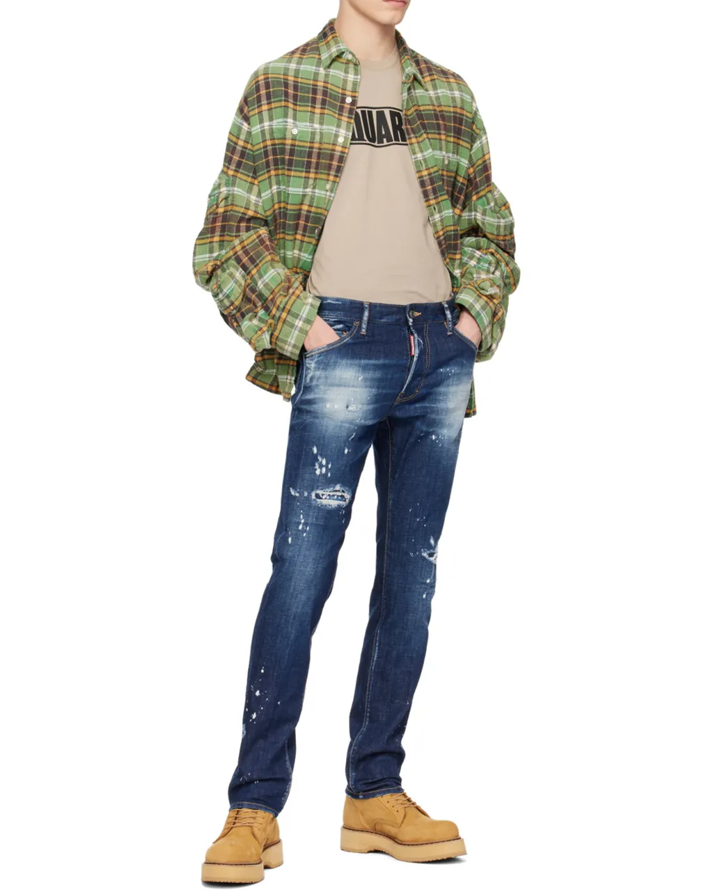 Dsquared2 Distressed Skinny Jeans