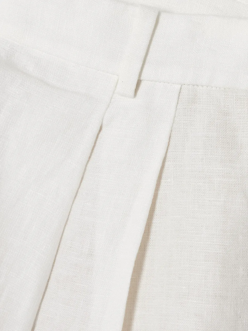 Linen-Blend Shorts