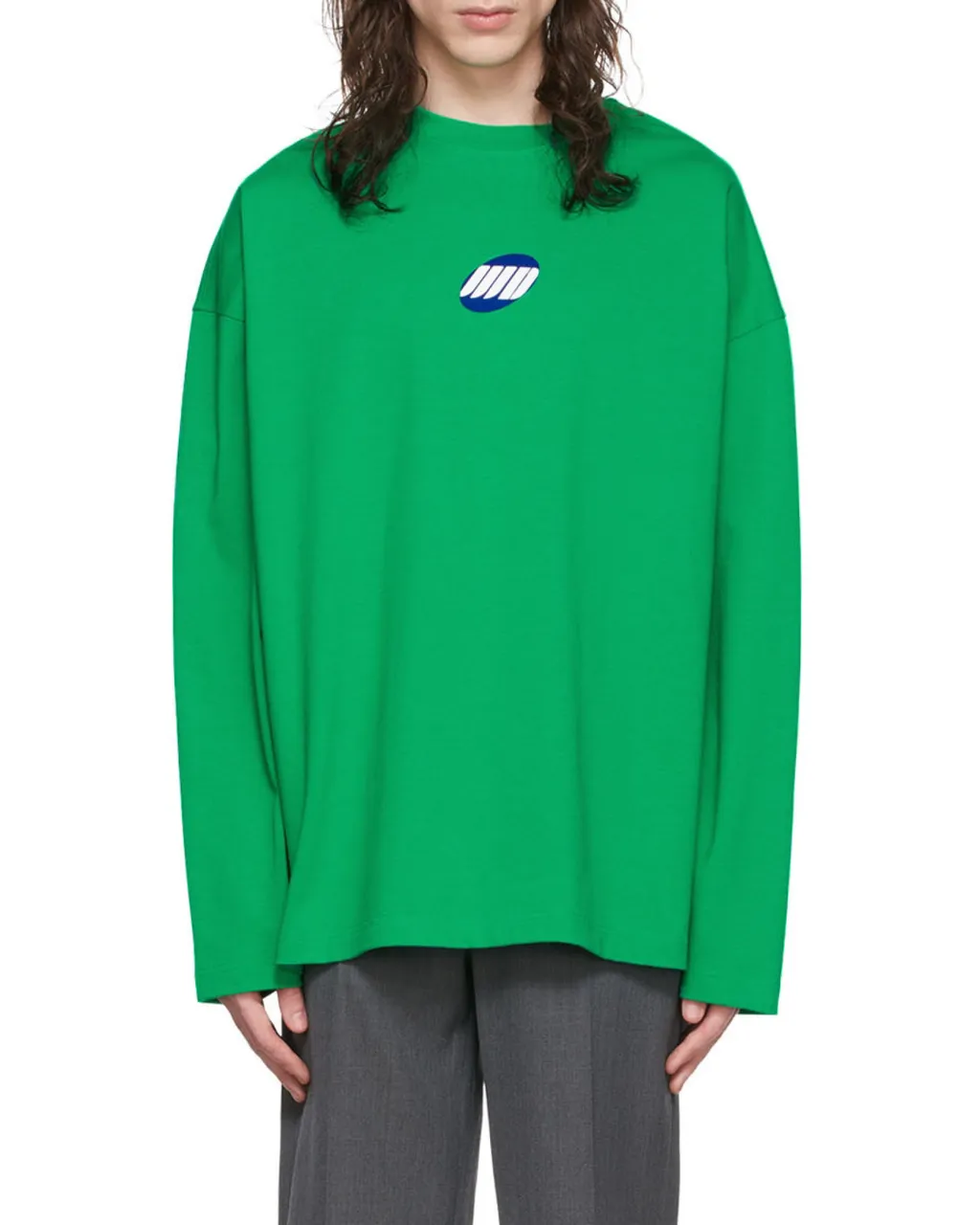 Logo-Print Long-Sleeved T-Shirt