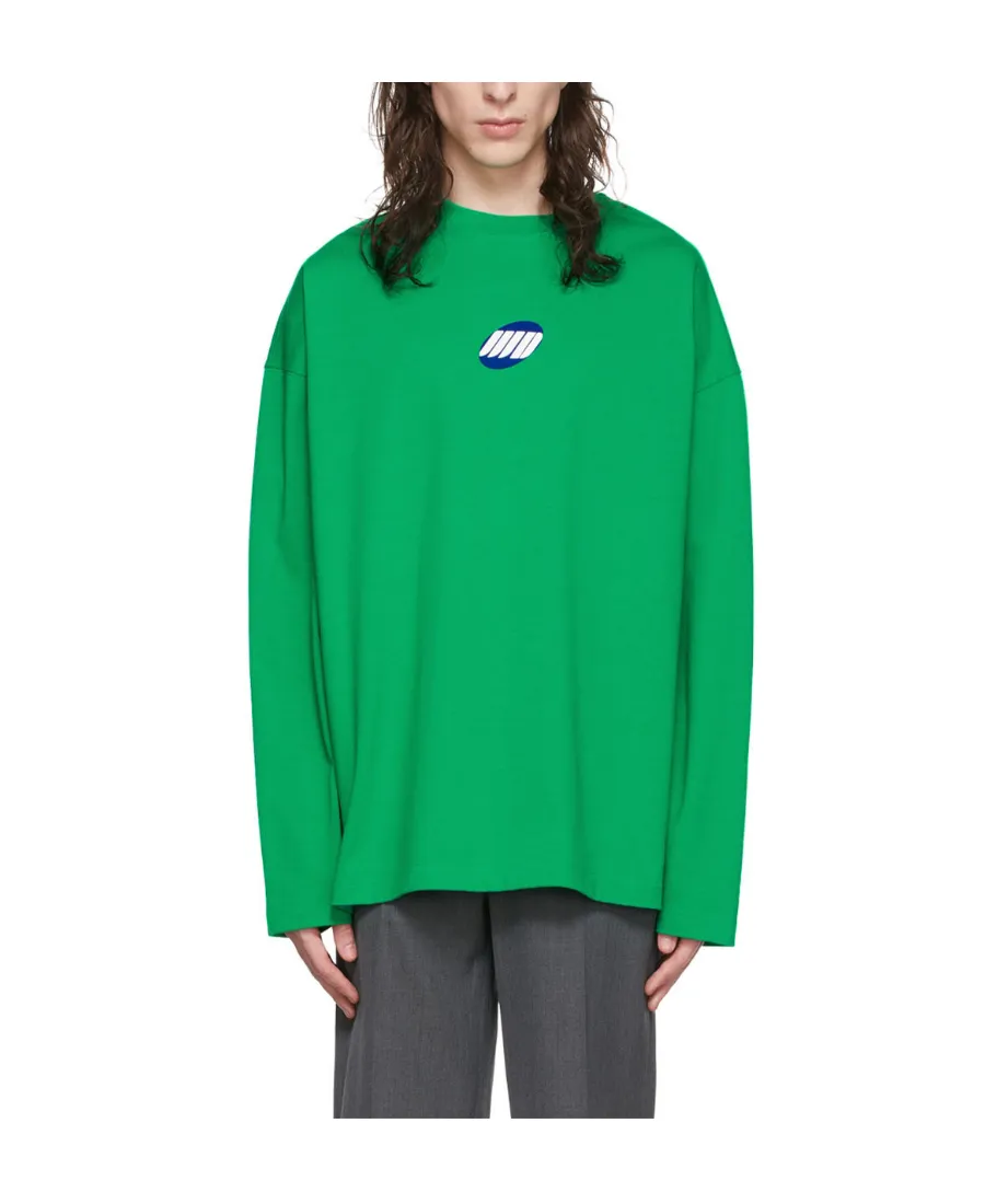 Logo-Print Long-Sleeved T-Shirt