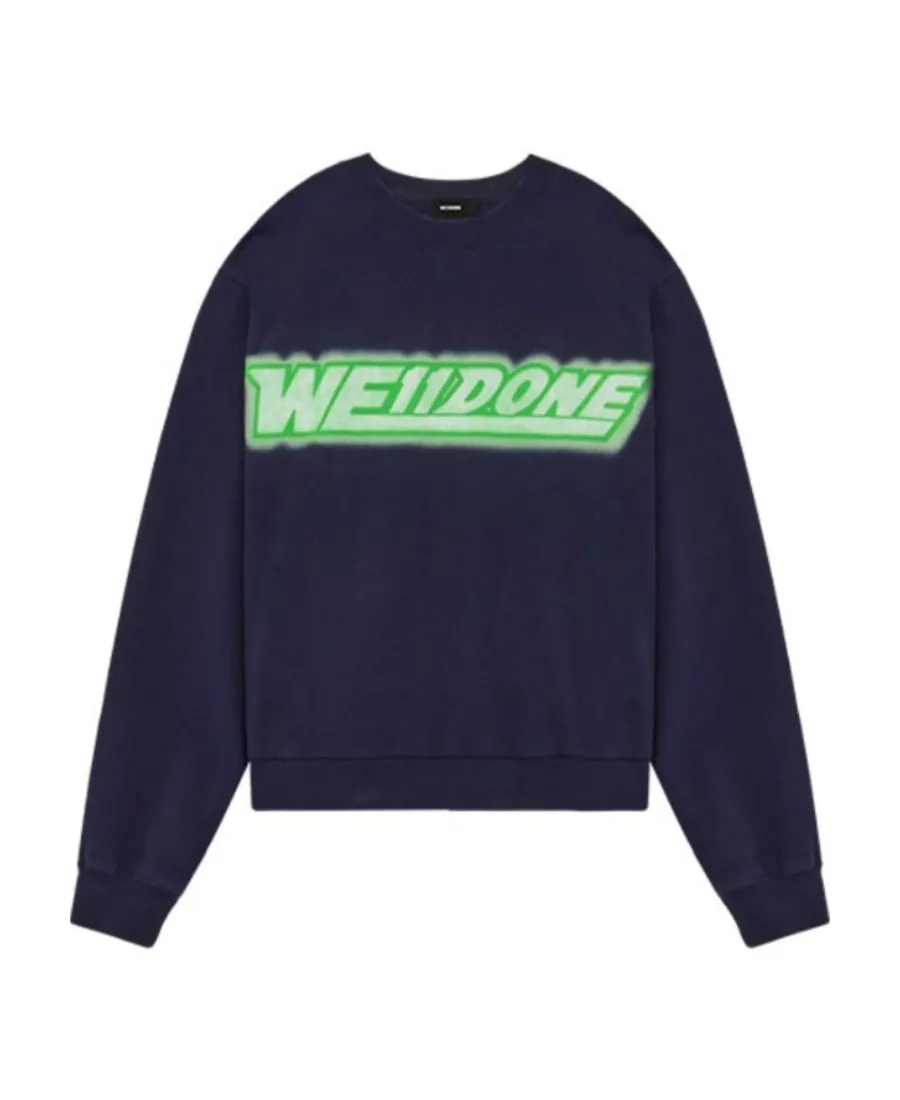Logo-Print Detail Sweatshirt