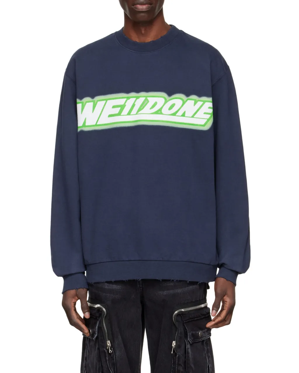 Logo-Print Detail Sweatshirt