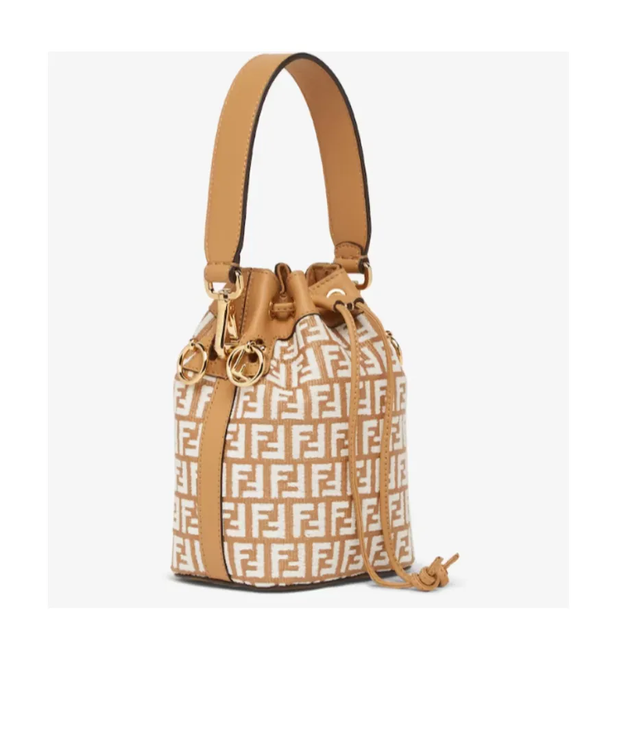 Fendi Mon Tresor Drawstring Bucket Bag