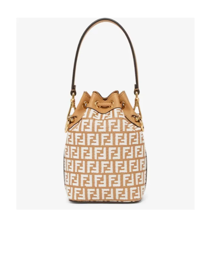 Fendi Mon Tresor Drawstring Bucket Bag