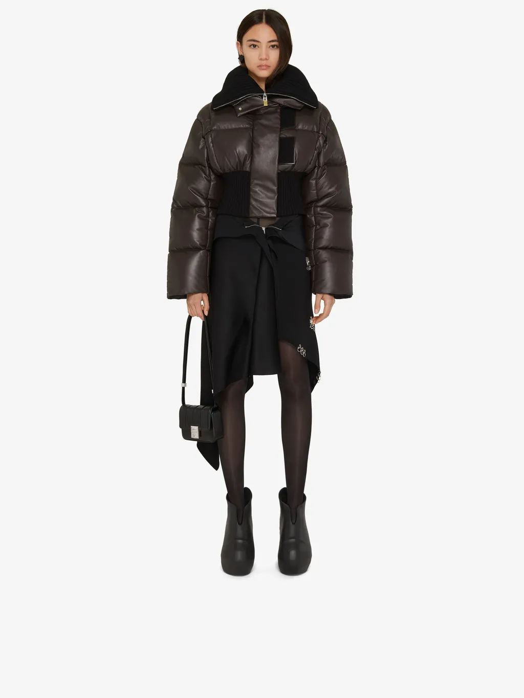 Short Quilted Down Jacket