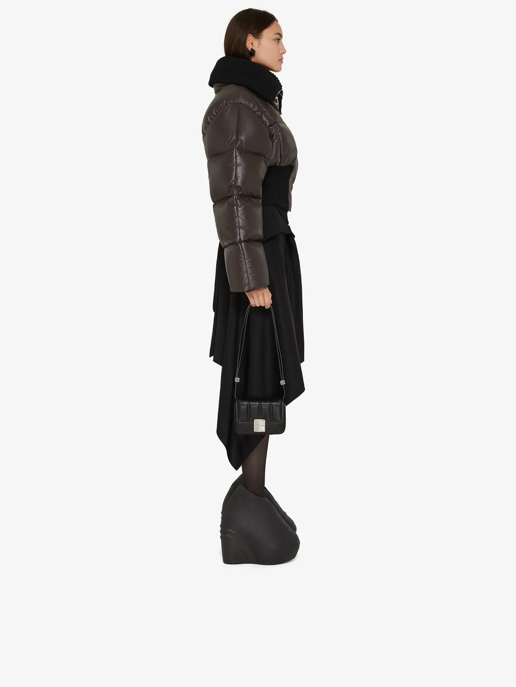 Short Quilted Down Jacket
