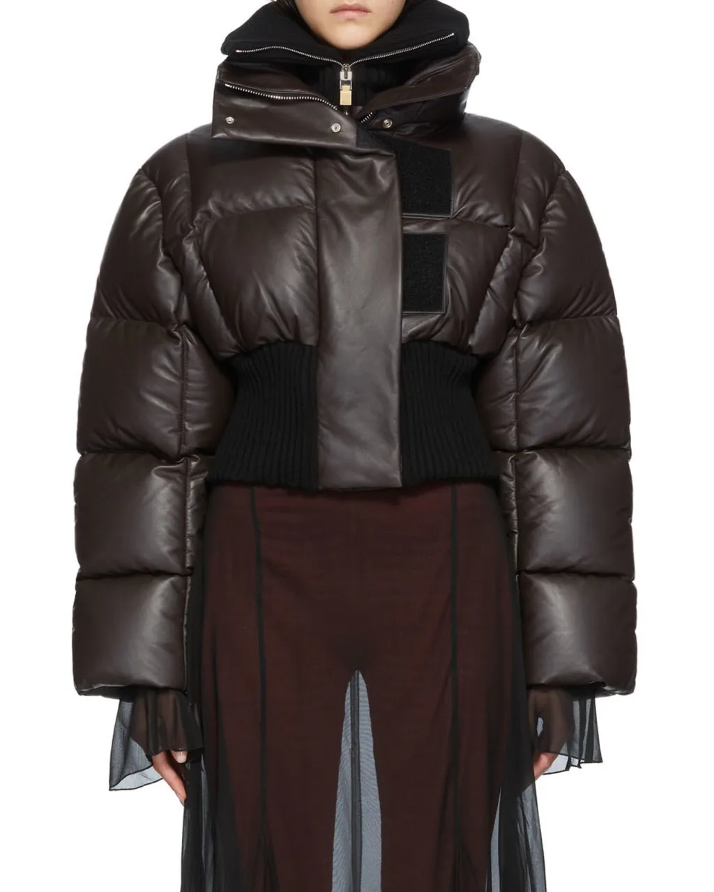 Short Quilted Down Jacket