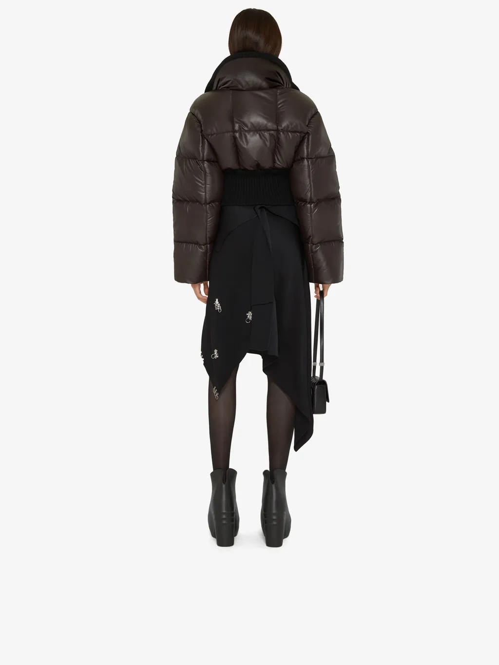 Short Quilted Down Jacket