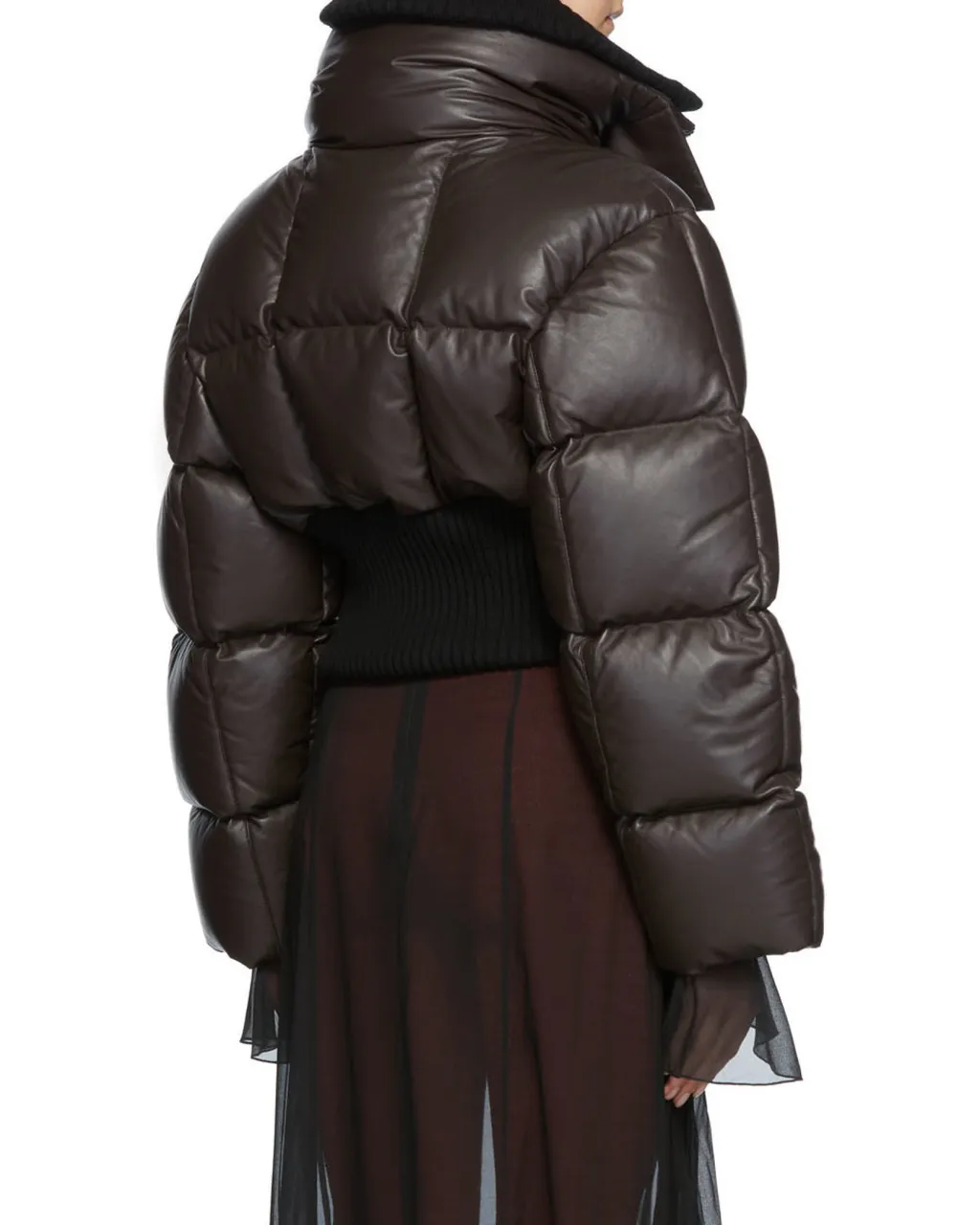 Short Quilted Down Jacket