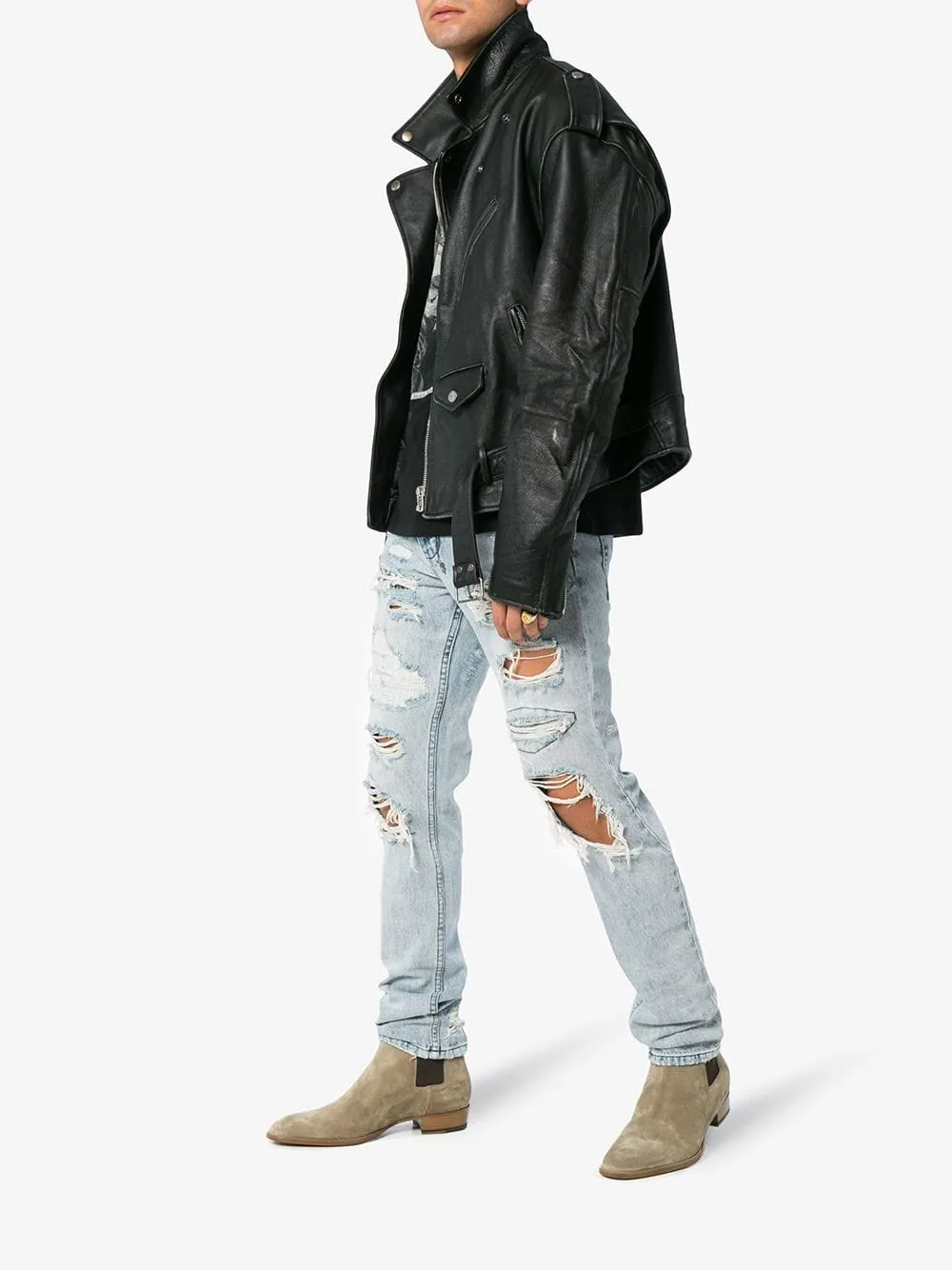 Saint Laurent Wyatt Chelsea Boots